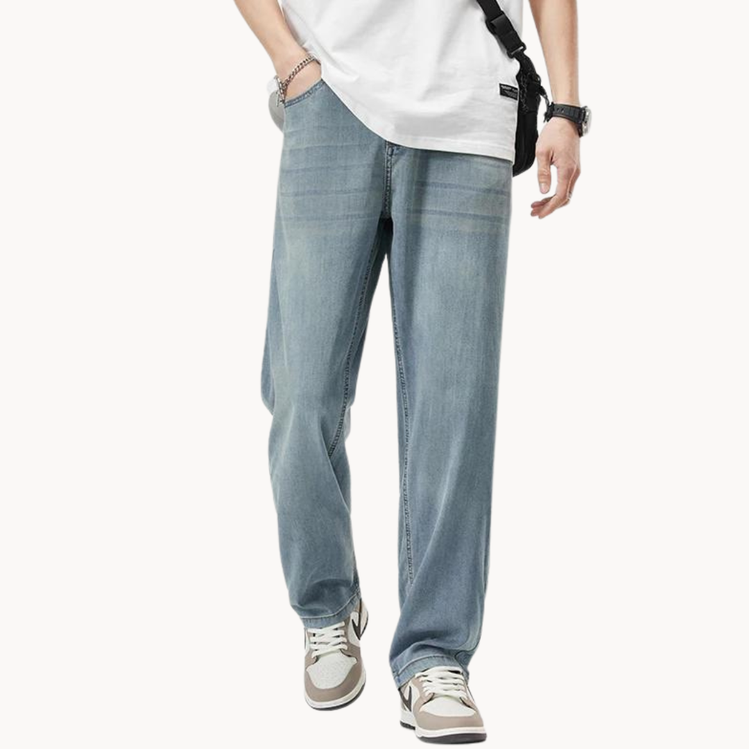 Moos - Klassische Herren Jeans in Gerade Passform