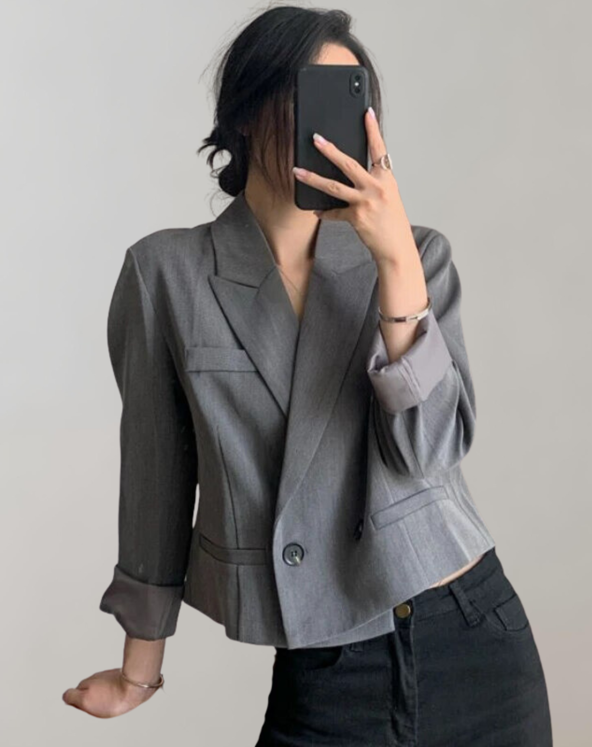 Henrieta - Elegant Solid Pockets Beliebt