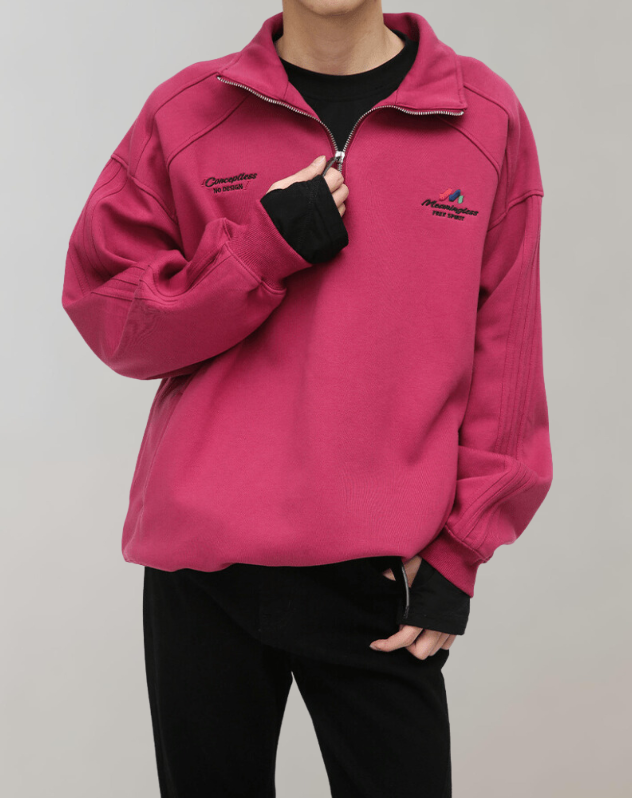 Bryton - Sweatshirt mit gesticktem