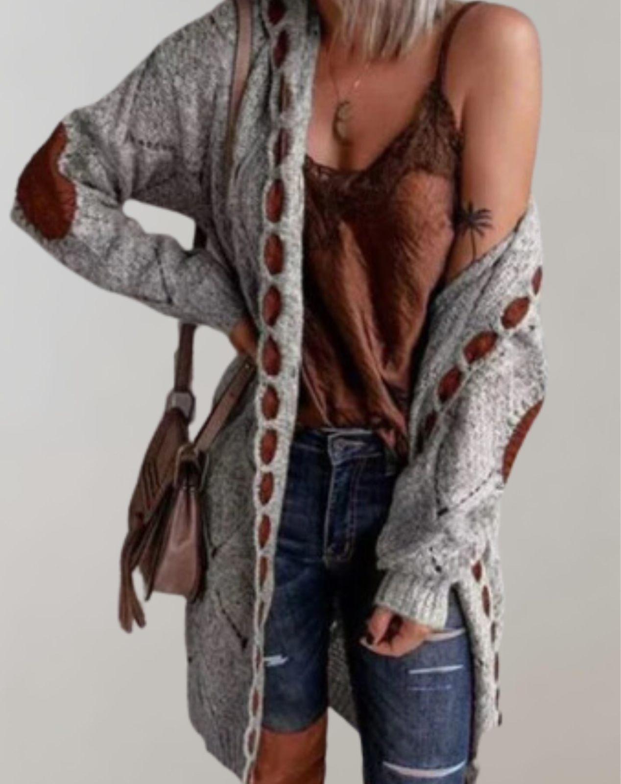 ESMEE - ÜBERGROSSE STRICKJACKE