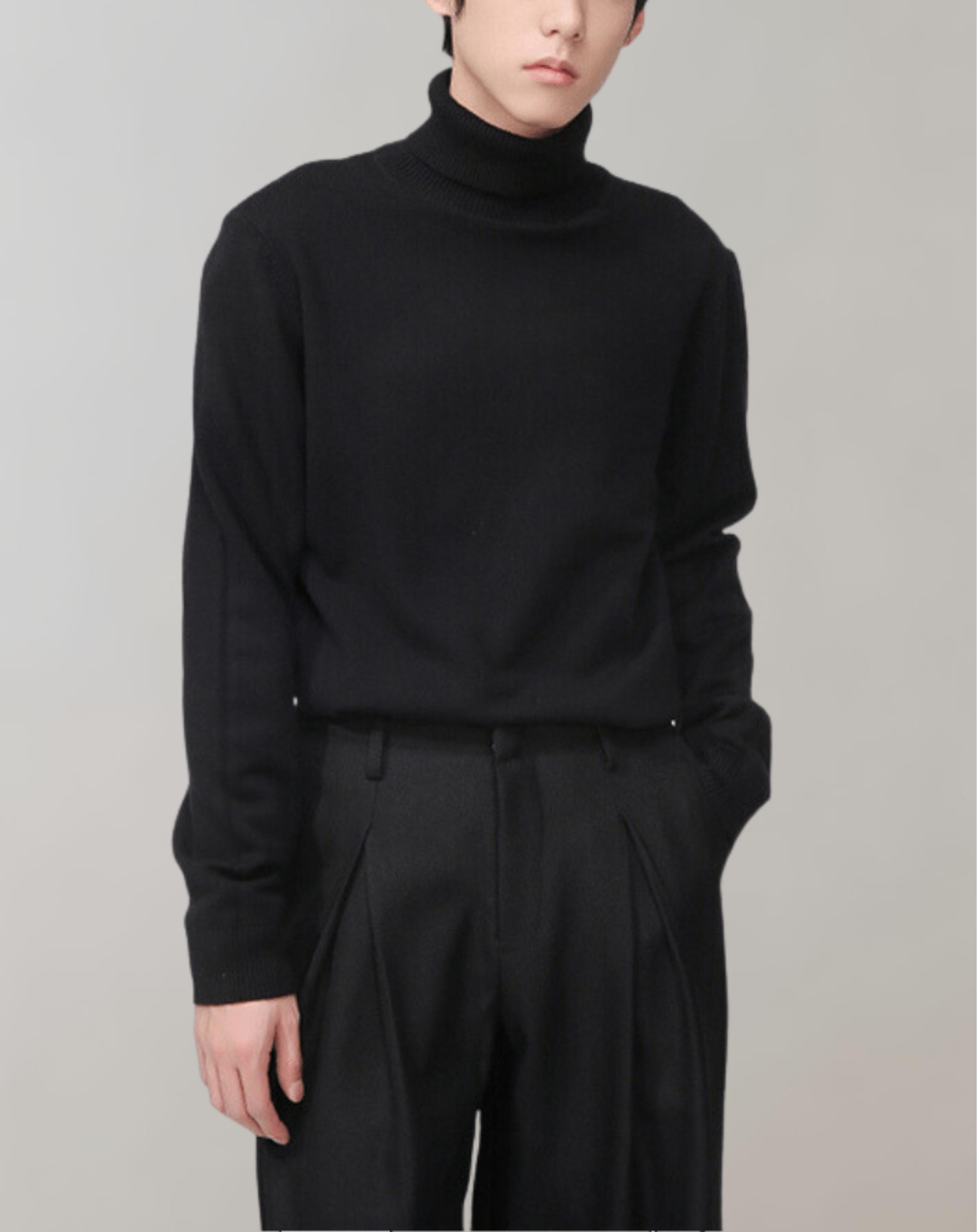 Gioele - Hochgeschlossener Pullover