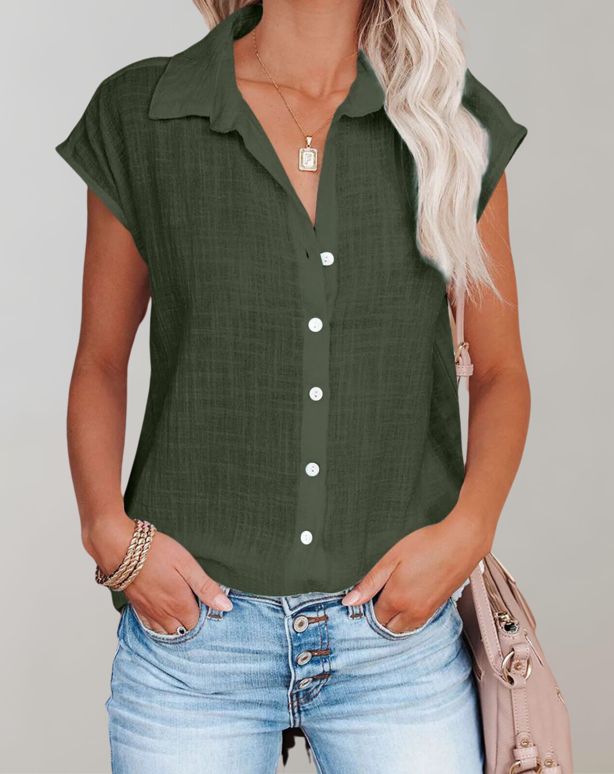 Claire - Solide Freizeithemden ohne
