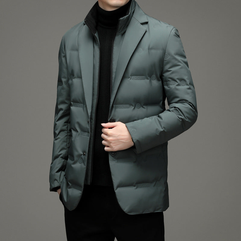 Pablo | Elegante Slim-Fit gewatteerte Pufferjacke für Herren