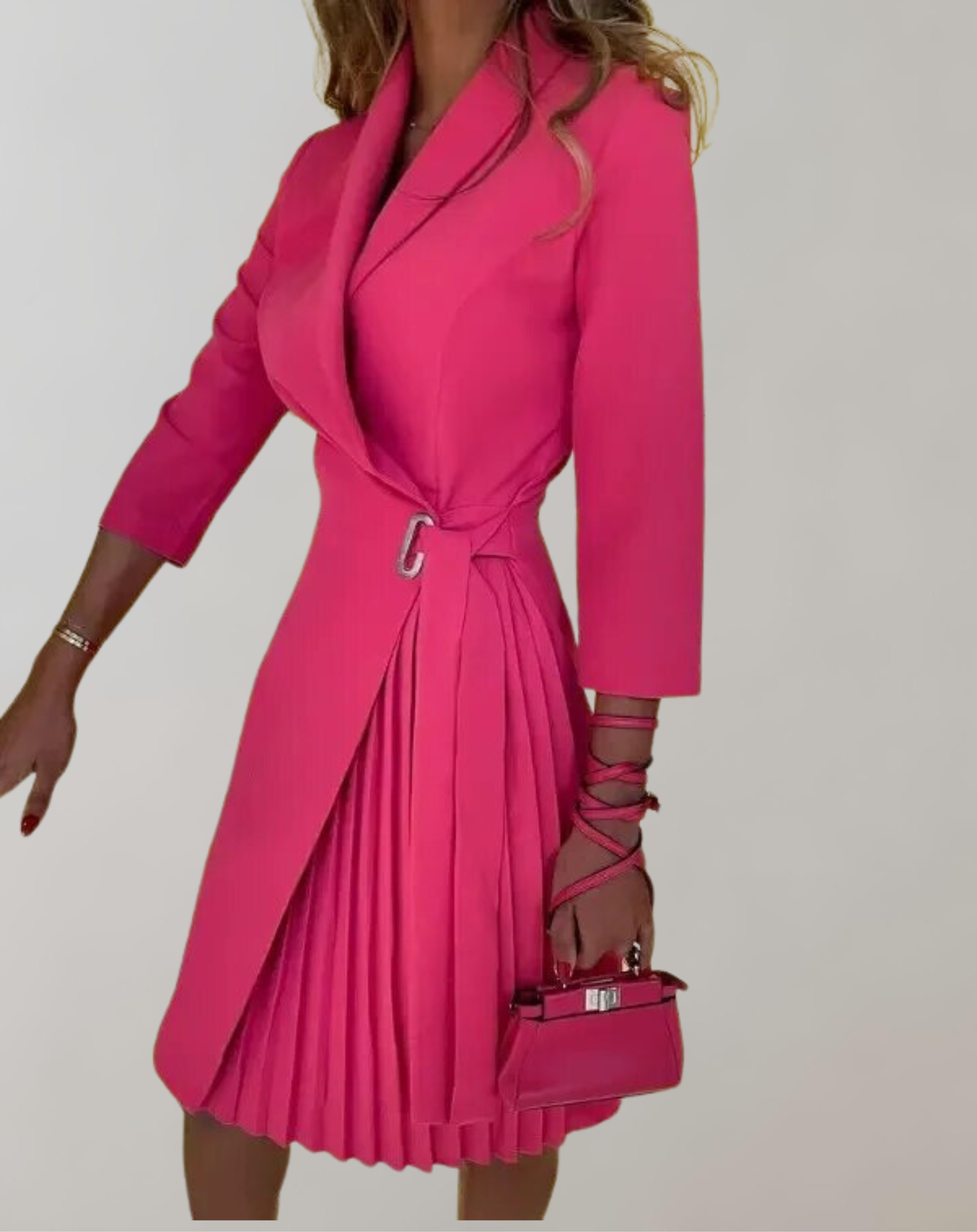Nelia -Ladies Elegantes Freizeitkleid