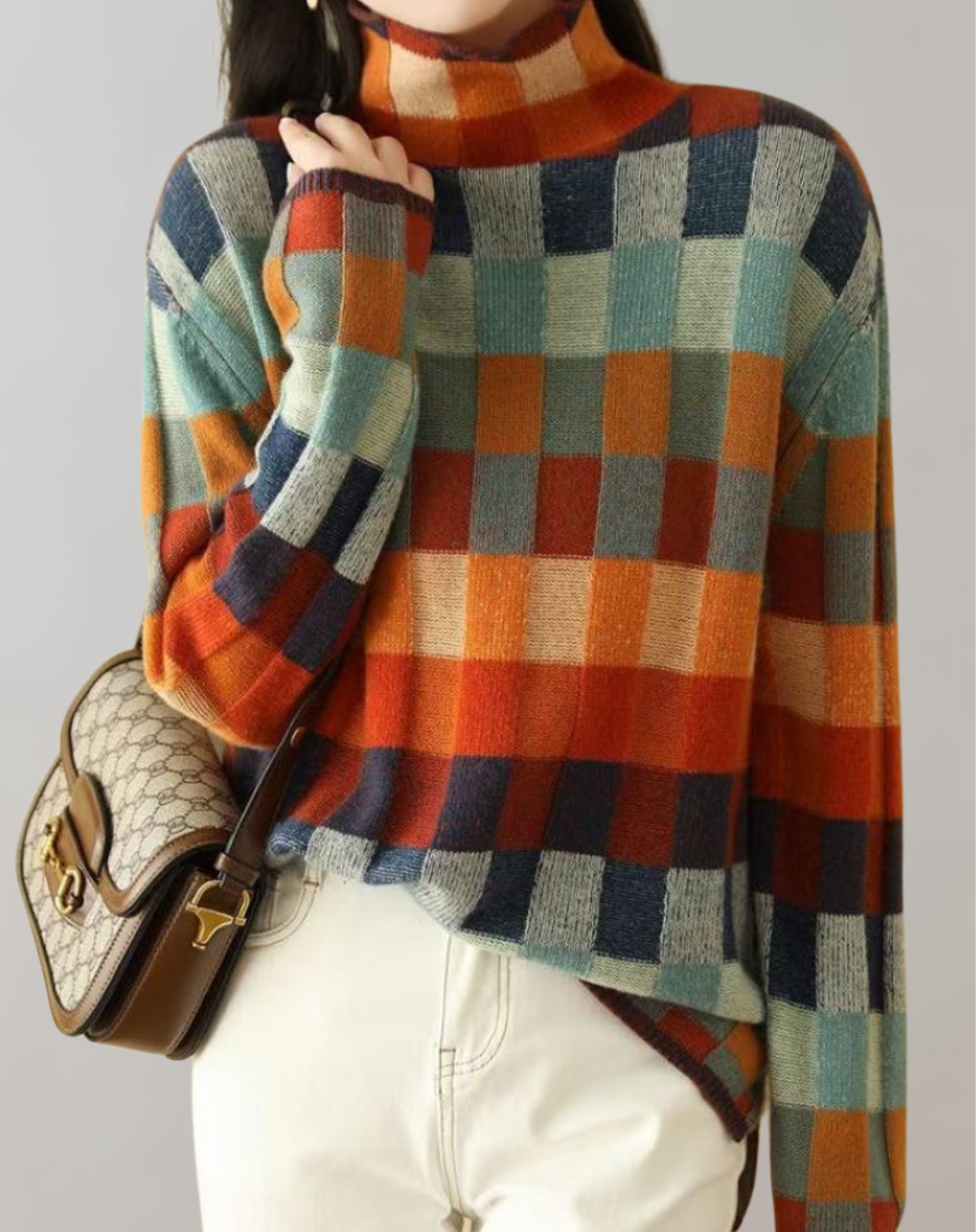 Dory  – Bunter, weicher Pullover