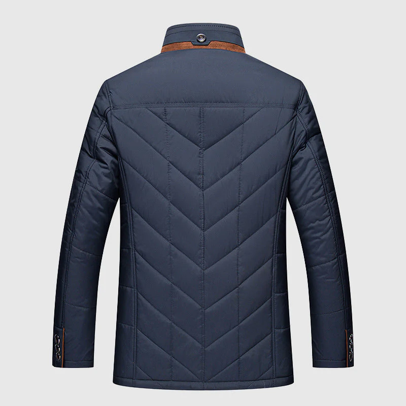 Giuseppe | Zeitloses Steppjacke mit Stehkragen und Reißverschluss