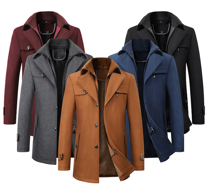 Simos | Elegante, vielseitige Business-Casual-Jacke mit Reißverschluss