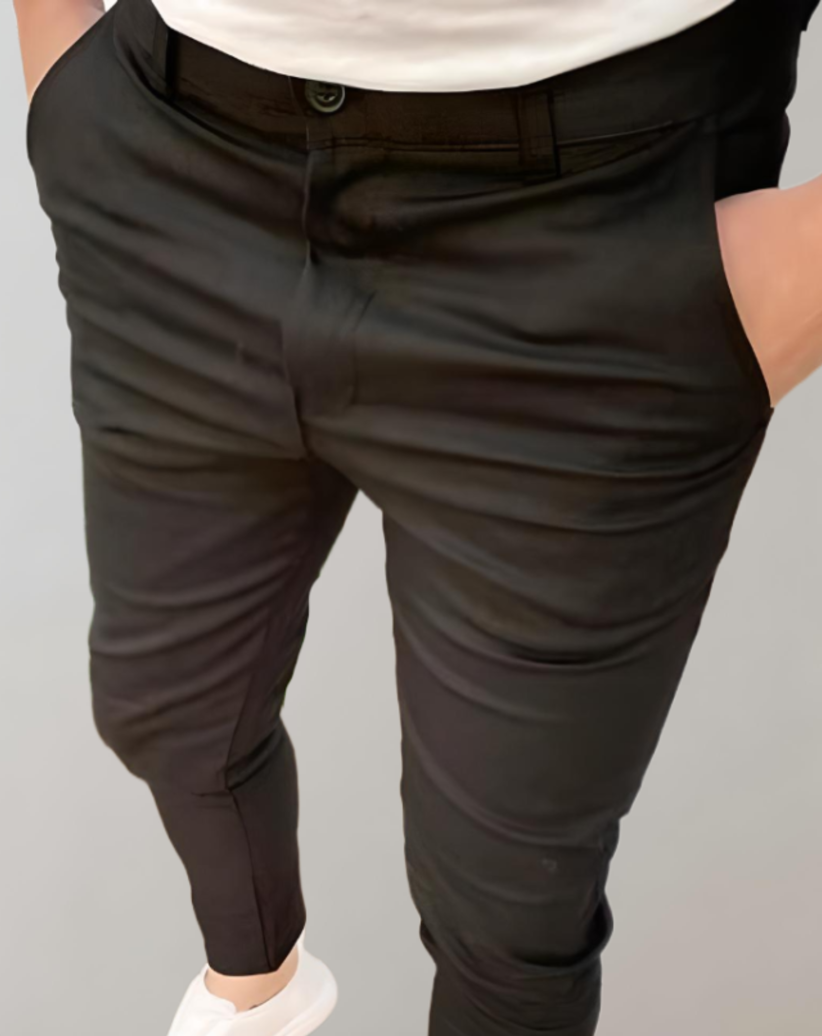 Wade -  Hoch taillierte Röhrenhose für Herren für Freizeitkleidung Hose