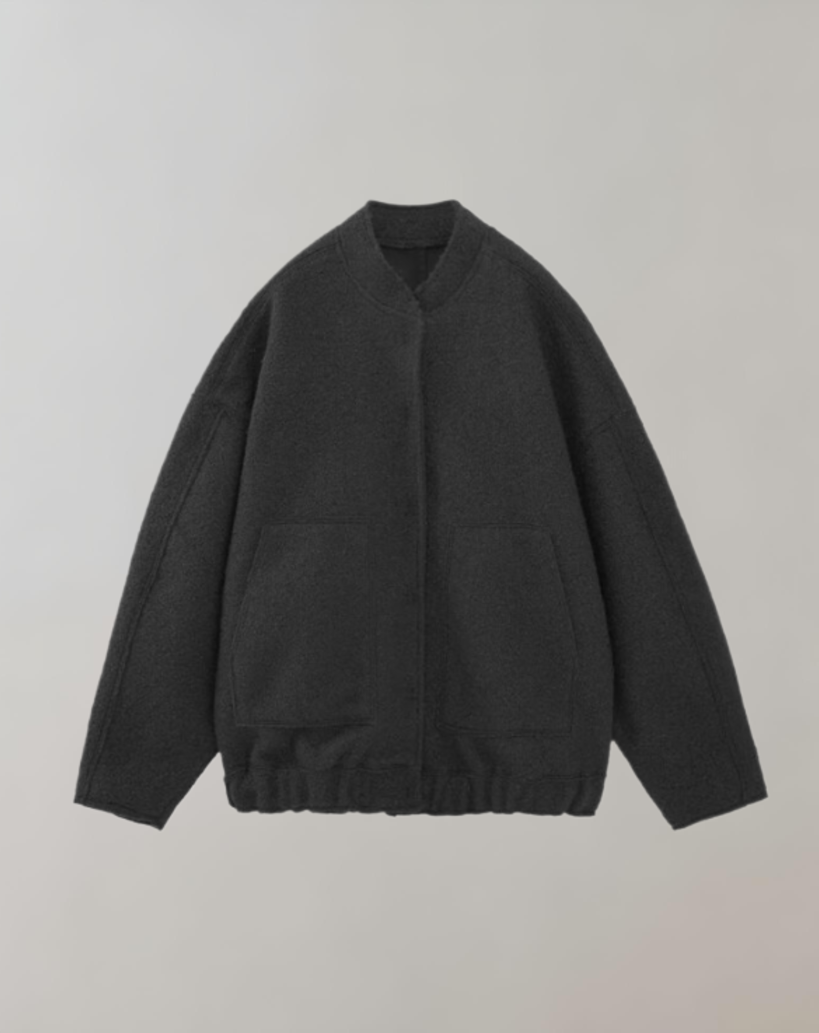 Annalisa - Übergroße Jacke mit Knöpfen für Damen und Taschen Jacke