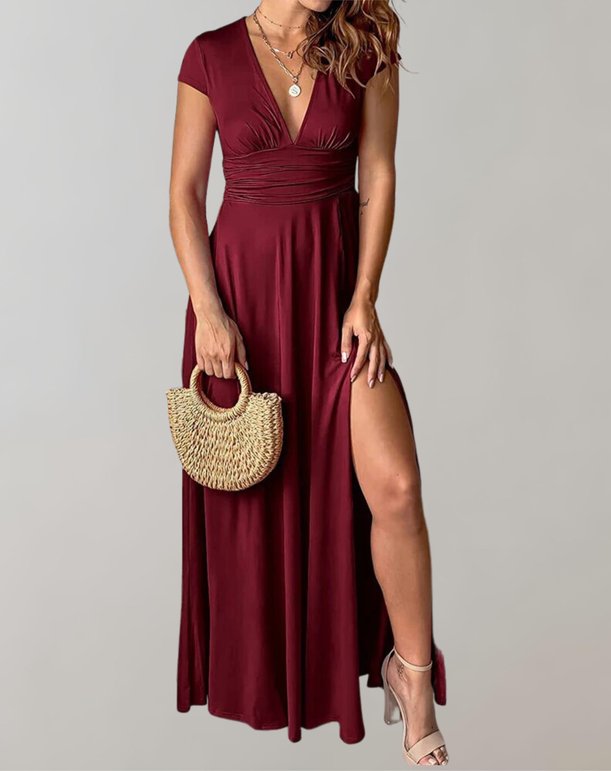 Veronika - Temperament Plissierte Taille