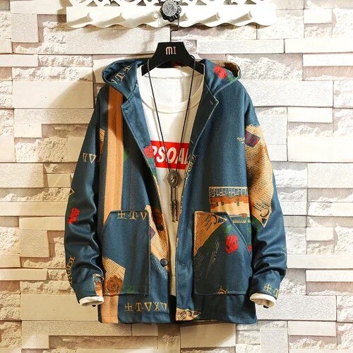 Arshad - Designer Hiphop Bomberjacke für Herren