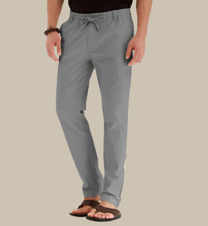 Orben - Bequeme Herren Sommerhose mit elastischem Bund für lässige Looks