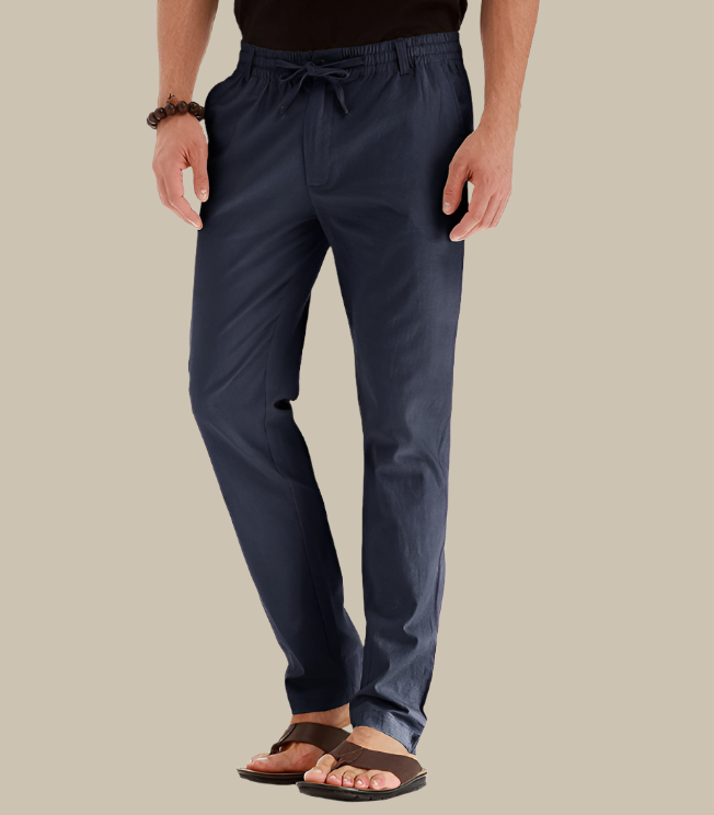 Orben - Bequeme Herren Sommerhose mit elastischem Bund für lässige Looks