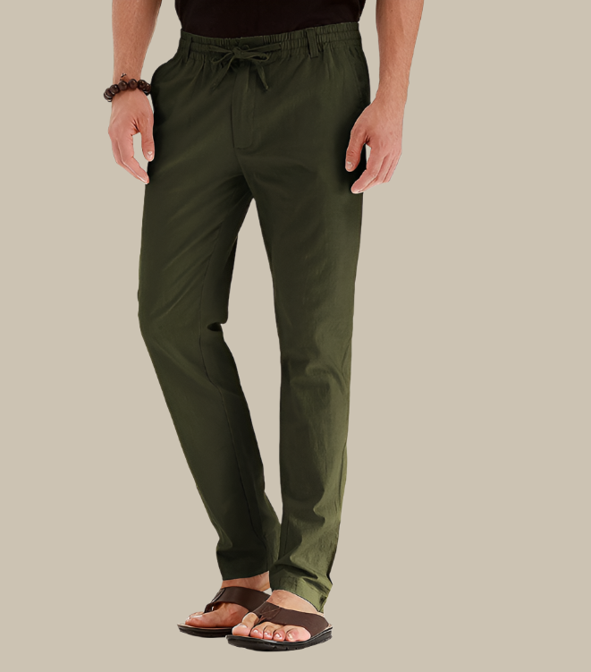 Orben - Bequeme Herren Sommerhose mit elastischem Bund für lässige Looks
