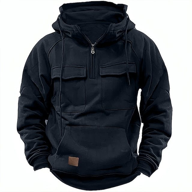 Benoir Winter Hoodie - Multifunktionale Statement-Trui mit Easy-Wash Technologie